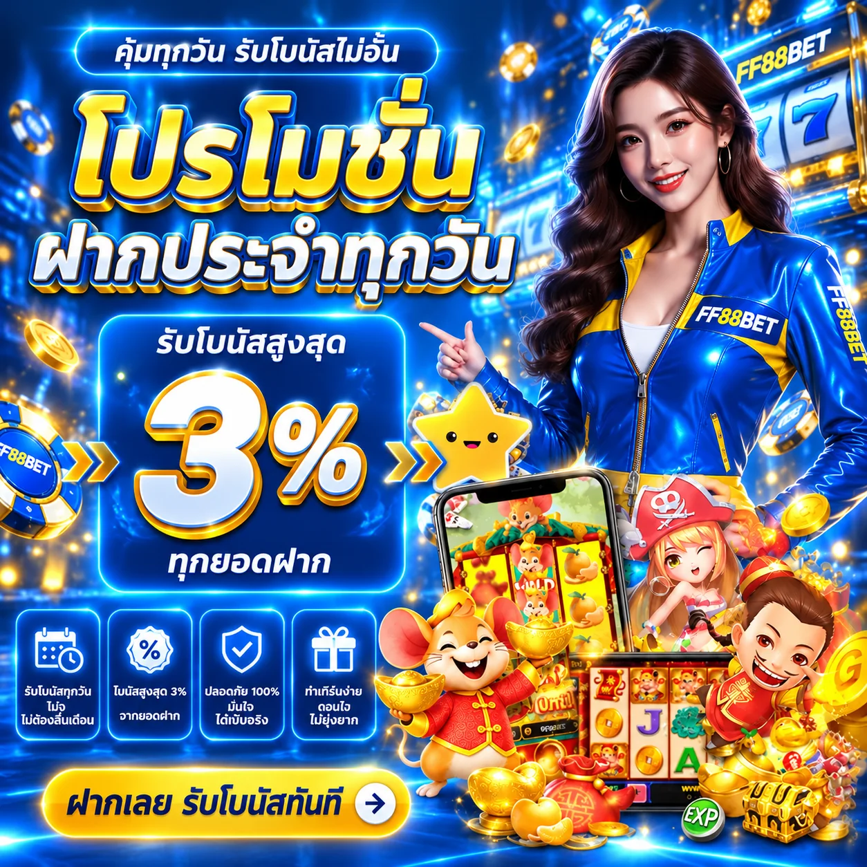 ทดลองเกม Pragmatic Play และเรียนรู้ฟีเจอร์